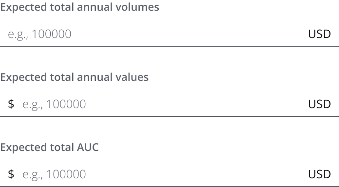 Example showing a form field label.